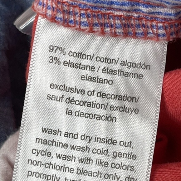 TOMMY Hilfiger Ladies Coral Flat Front Chino Pants Size 6 - Picture 10 of 11